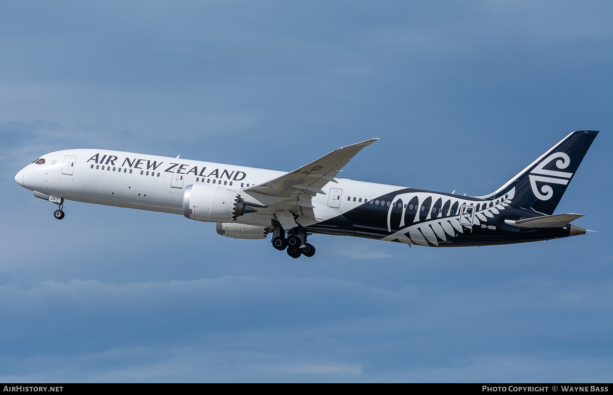 Aircraft Photo of ZK-NZN | Boeing 787-9 Dreamliner | Air New Zealand | AirHistory.net #444868