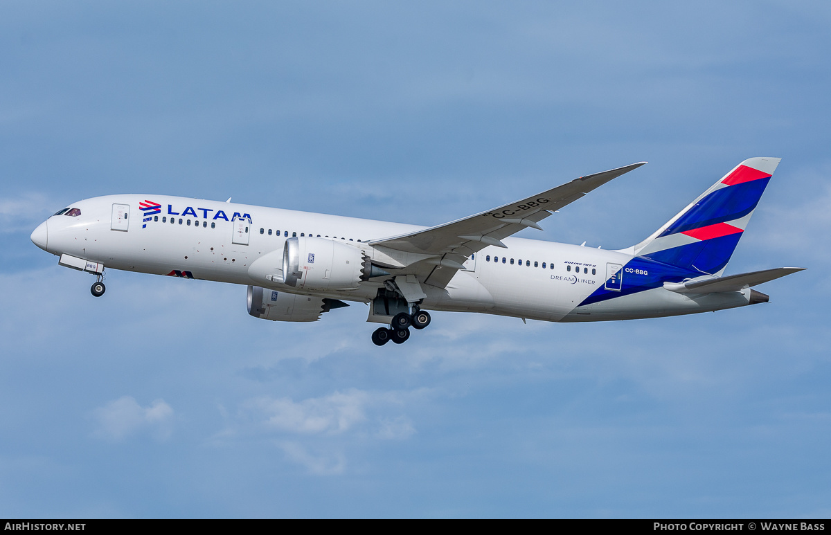 Aircraft Photo of CC-BBG | Boeing 787-8 Dreamliner | LATAM Airlines | AirHistory.net #444869
