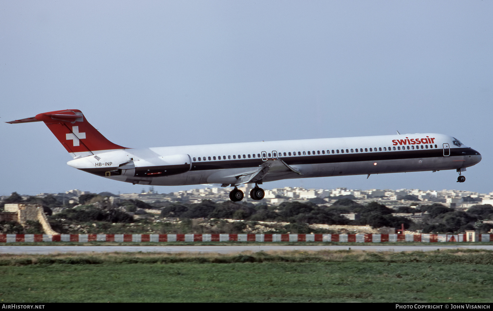 Aircraft Photo of HB-INP | McDonnell Douglas MD-81 (DC-9-81) | Swissair | AirHistory.net #444875