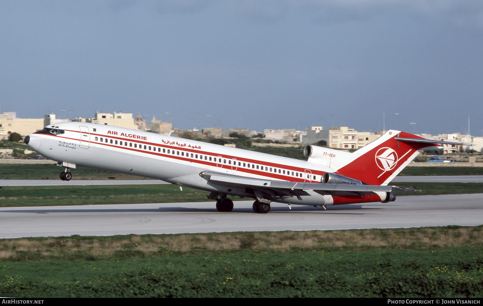 Aircraft Photo of 7T-VEH | Boeing 727-2D6/Adv | Air Algérie | AirHistory.net #444884