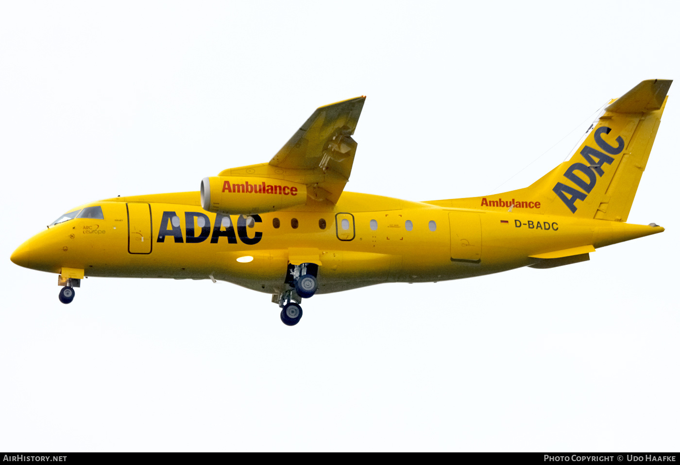 Aircraft Photo of D-BADC | Fairchild Dornier 328-310 328JET | ADAC Luftrettung | AirHistory.net #444894