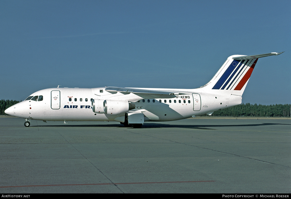 Aircraft Photo of D-AEWD | British Aerospace BAe-146-200 | Air France Express | AirHistory.net #444900