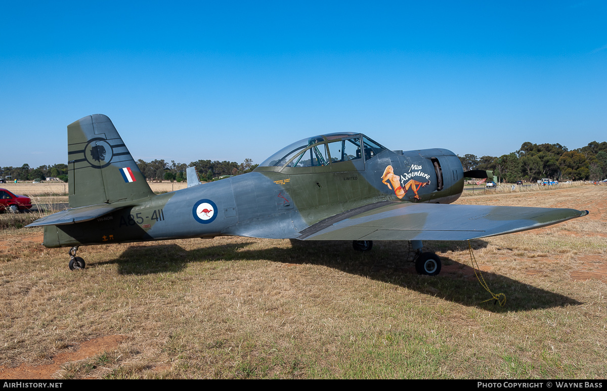 Aircraft Photo of VH-NON / A85-411 | Commonwealth CA-25 Winjeel | Australia - Air Force | AirHistory.net #444909