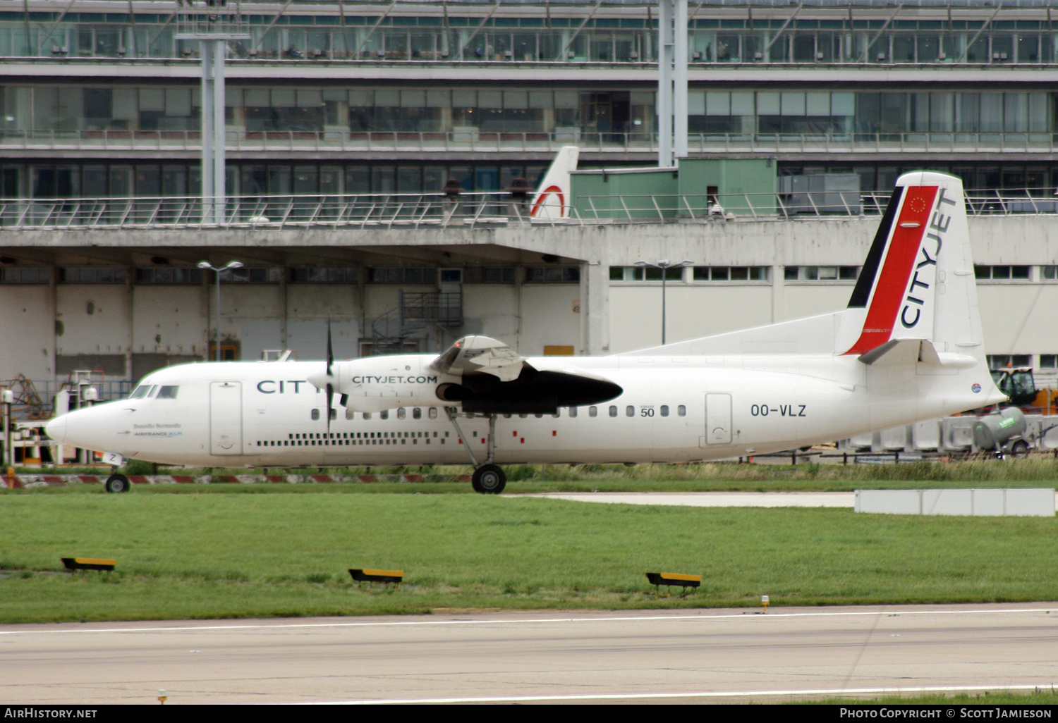 Aircraft Photo of OO-VLZ | Fokker 50 | CityJet | AirHistory.net #444929