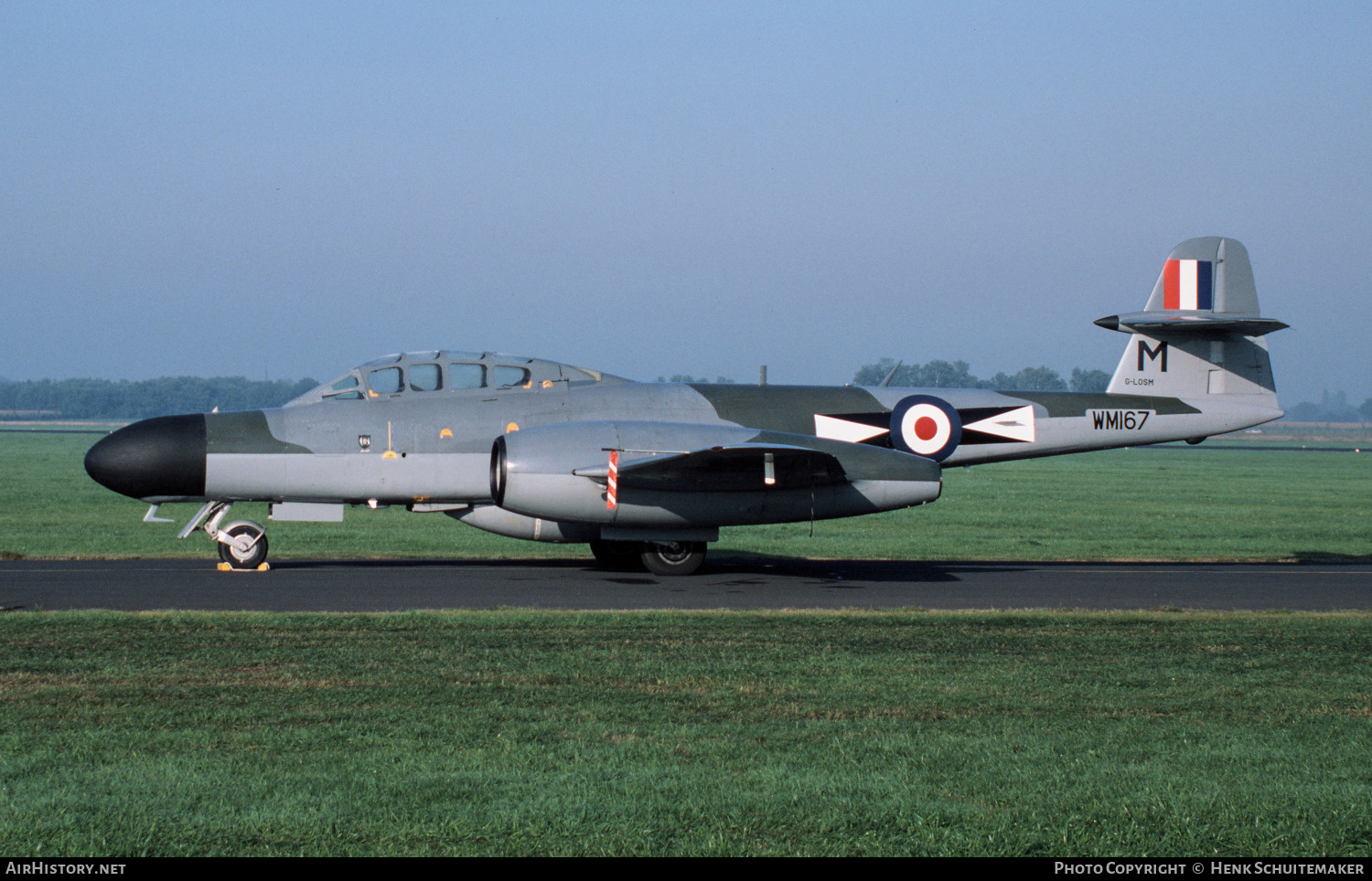 Aircraft Photo of G-LOSM / WM167 | Gloster Meteor NF11 | UK - Air Force | AirHistory.net #444938