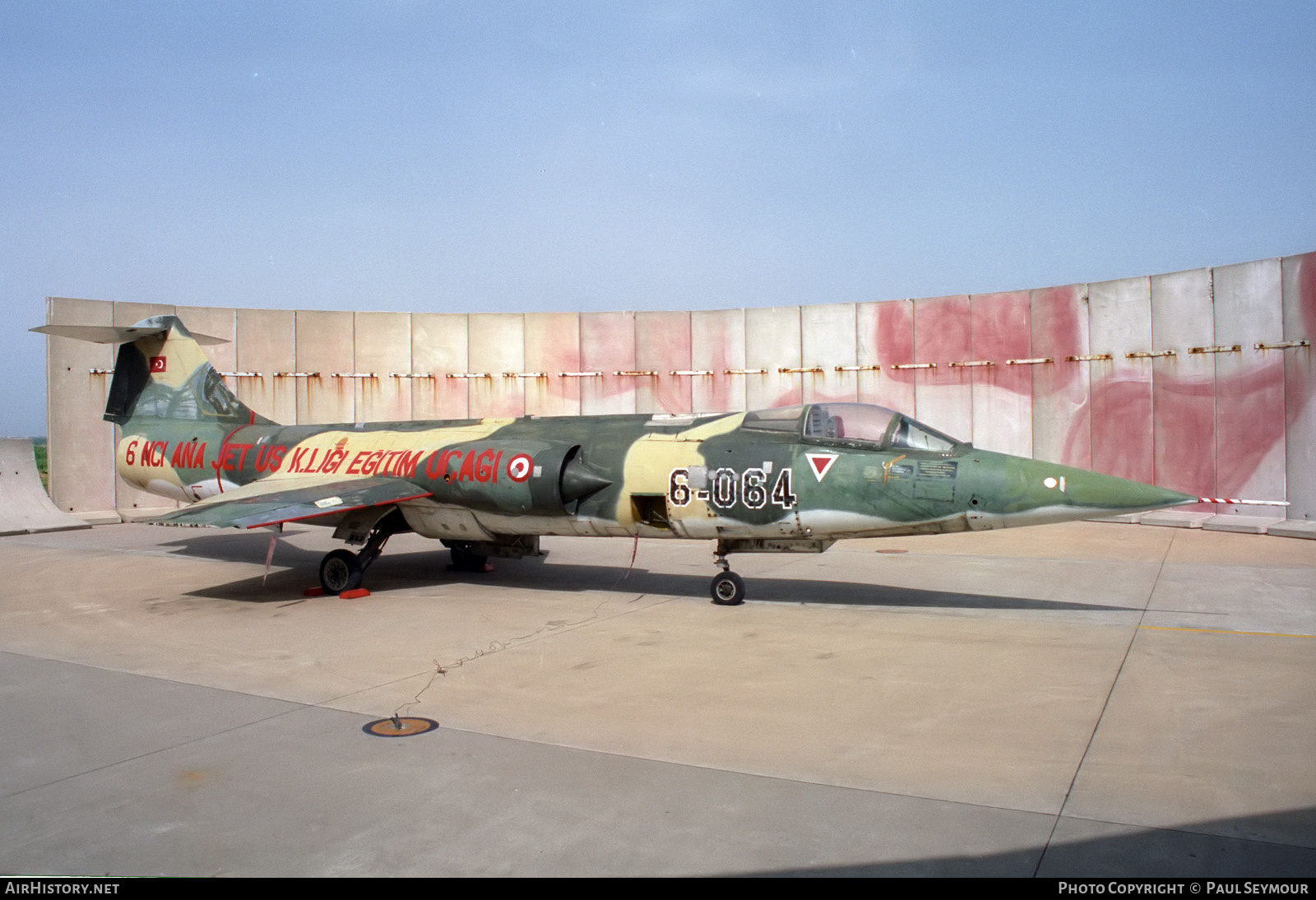 Aircraft Photo of 7188 | Lockheed F-104G Starfighter | Turkey - Air Force | AirHistory.net #444982