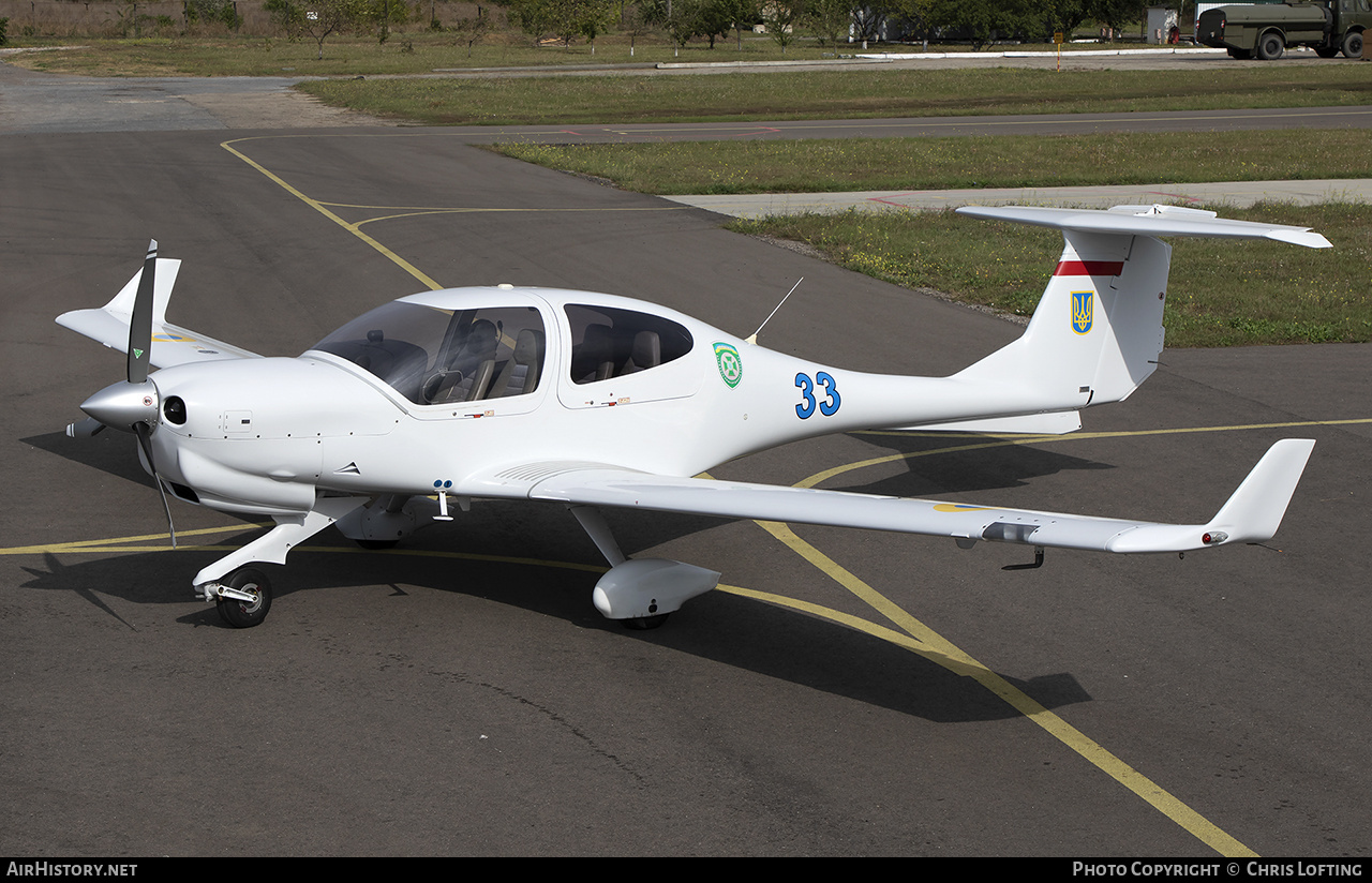 Aircraft Photo of 33 blue | Diamond DA40 NG Diamond Star | Ukraine - Border Guard | AirHistory.net #444985