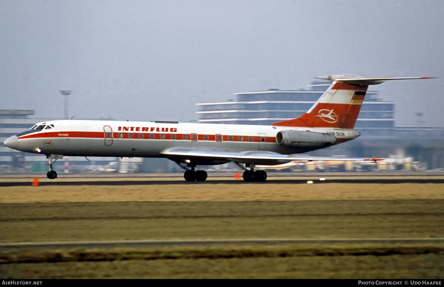 Aircraft Photo of DDR-SCN | Tupolev Tu-134AK | Interflug | AirHistory.net #444987