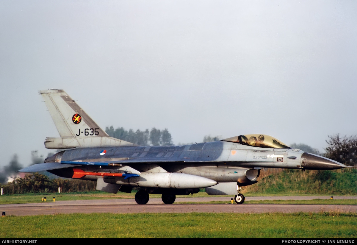 Aircraft Photo of J-635 | General Dynamics F-16AM Fighting Falcon | Netherlands - Air Force | AirHistory.net #444998