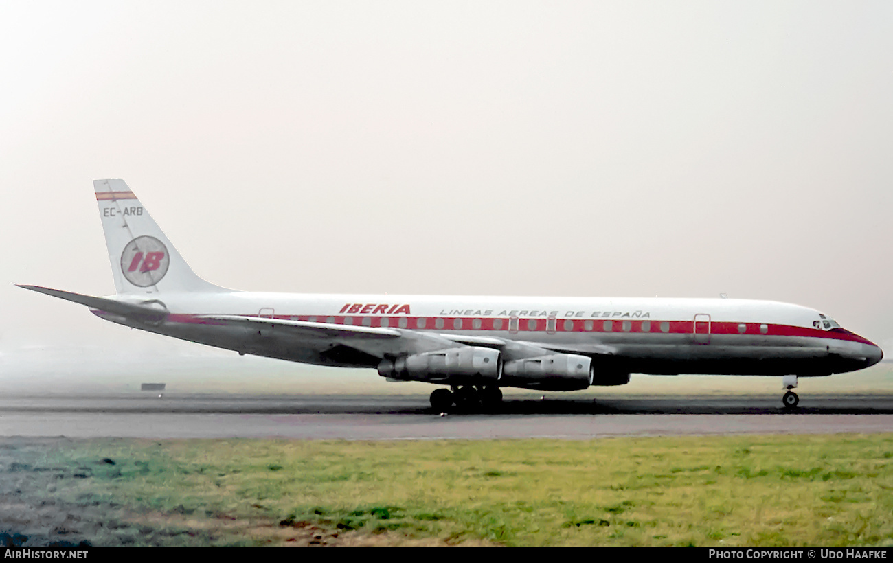 Aircraft Photo of EC-ARB | Douglas DC-8-52 | Iberia | AirHistory.net #445004
