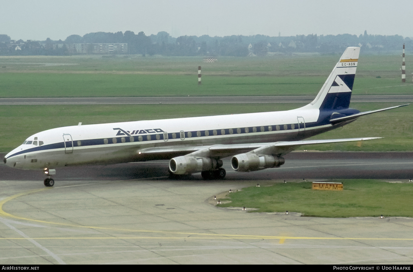 Aircraft Photo of EC-ASN | Douglas DC-8-52 | Aviaco | AirHistory.net #445006