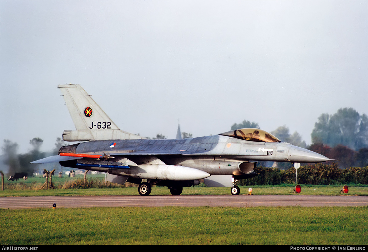 Aircraft Photo of J-632 | General Dynamics F-16AM Fighting Falcon | Netherlands - Air Force | AirHistory.net #445016