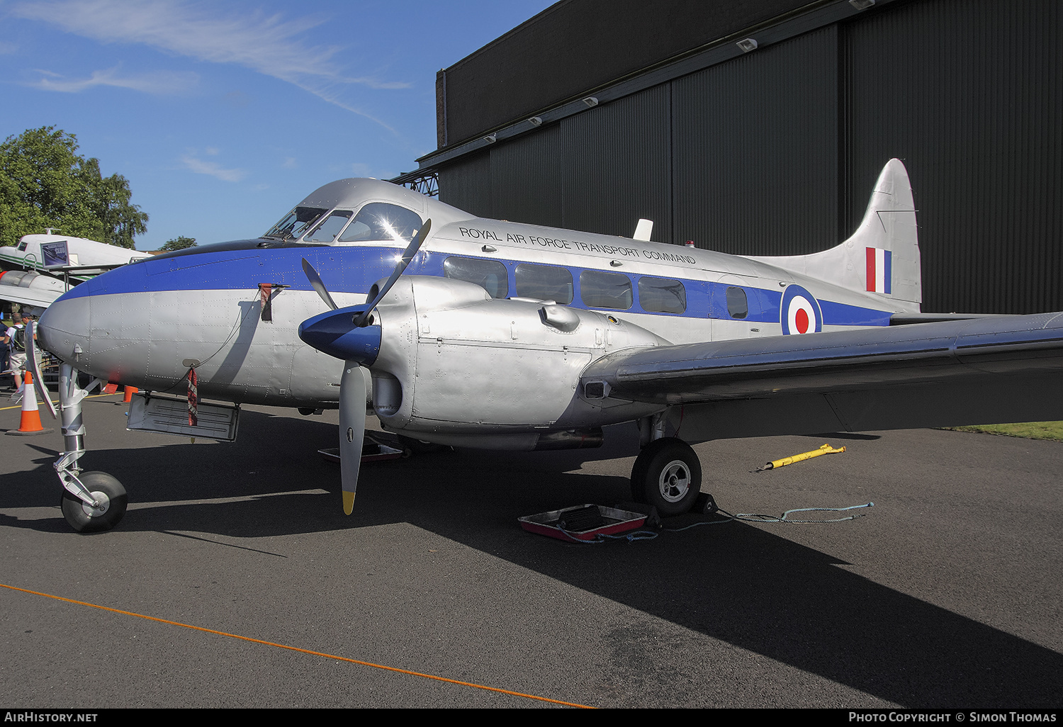 Aircraft Photo of G-DHDV / VP981 | De Havilland D.H. 104 Devon C2/2 | UK - Air Force | AirHistory.net #445024