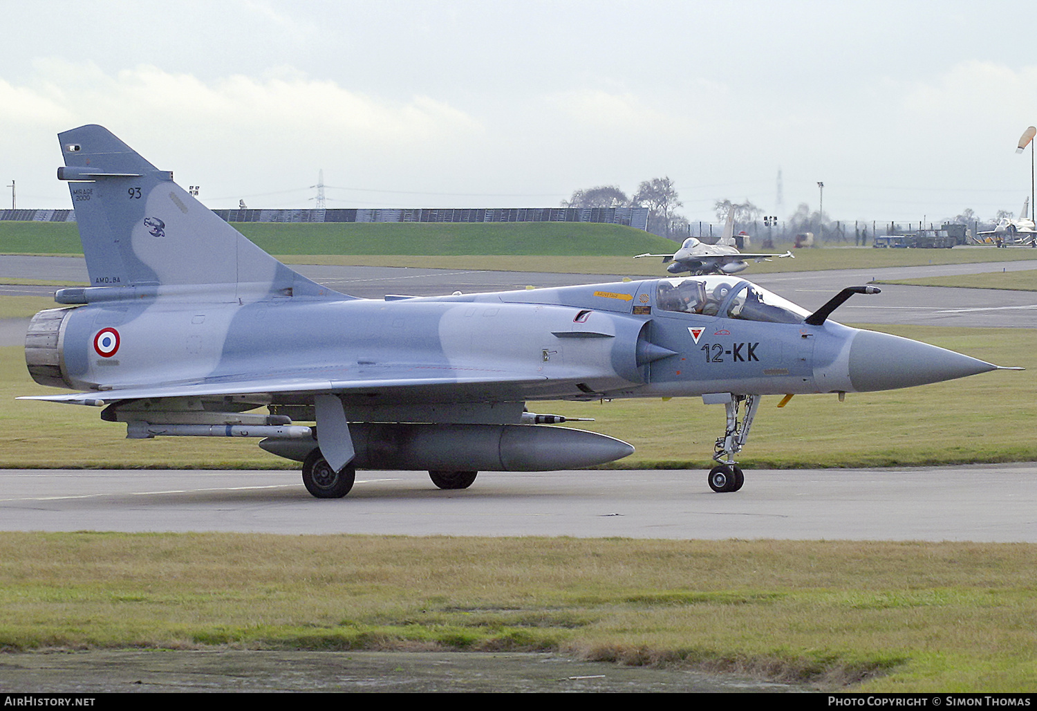 Aircraft Photo of 93 | Dassault Mirage 2000C | France - Air Force | AirHistory.net #445034
