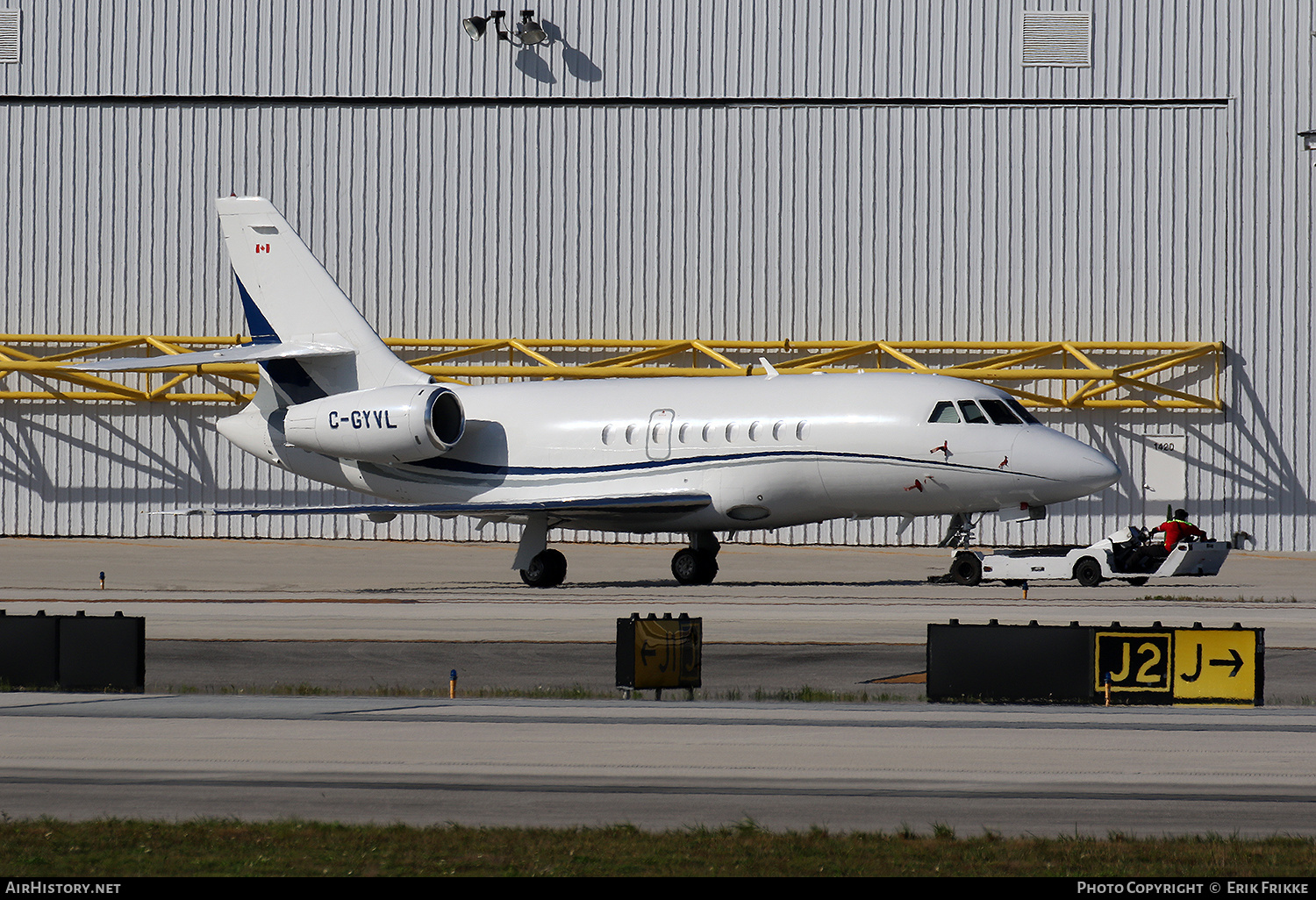 Aircraft Photo of C-GYVL | Dassault Falcon 2000 | AirHistory.net #445035