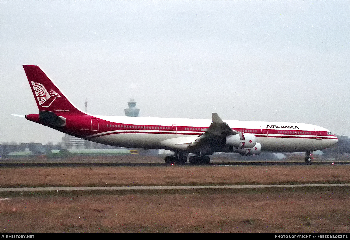 Aircraft Photo of 4R-ADA | Airbus A340-311 | AirLanka | AirHistory.net #445036