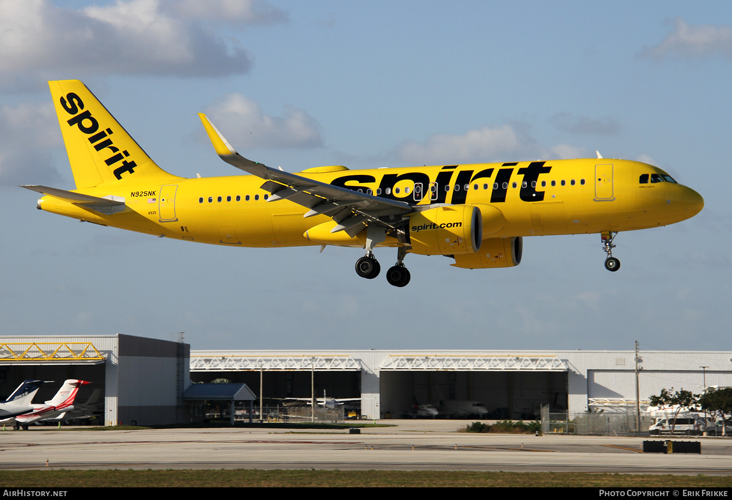 Aircraft Photo of N925NK | Airbus A320-271N | Spirit Airlines | AirHistory.net #445051