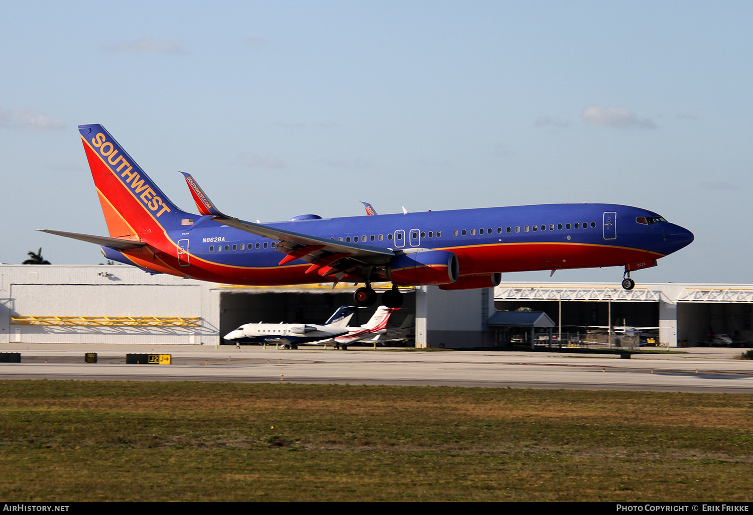 Aircraft Photo of N8628A | Boeing 737-8H4 | Southwest Airlines | AirHistory.net #445053