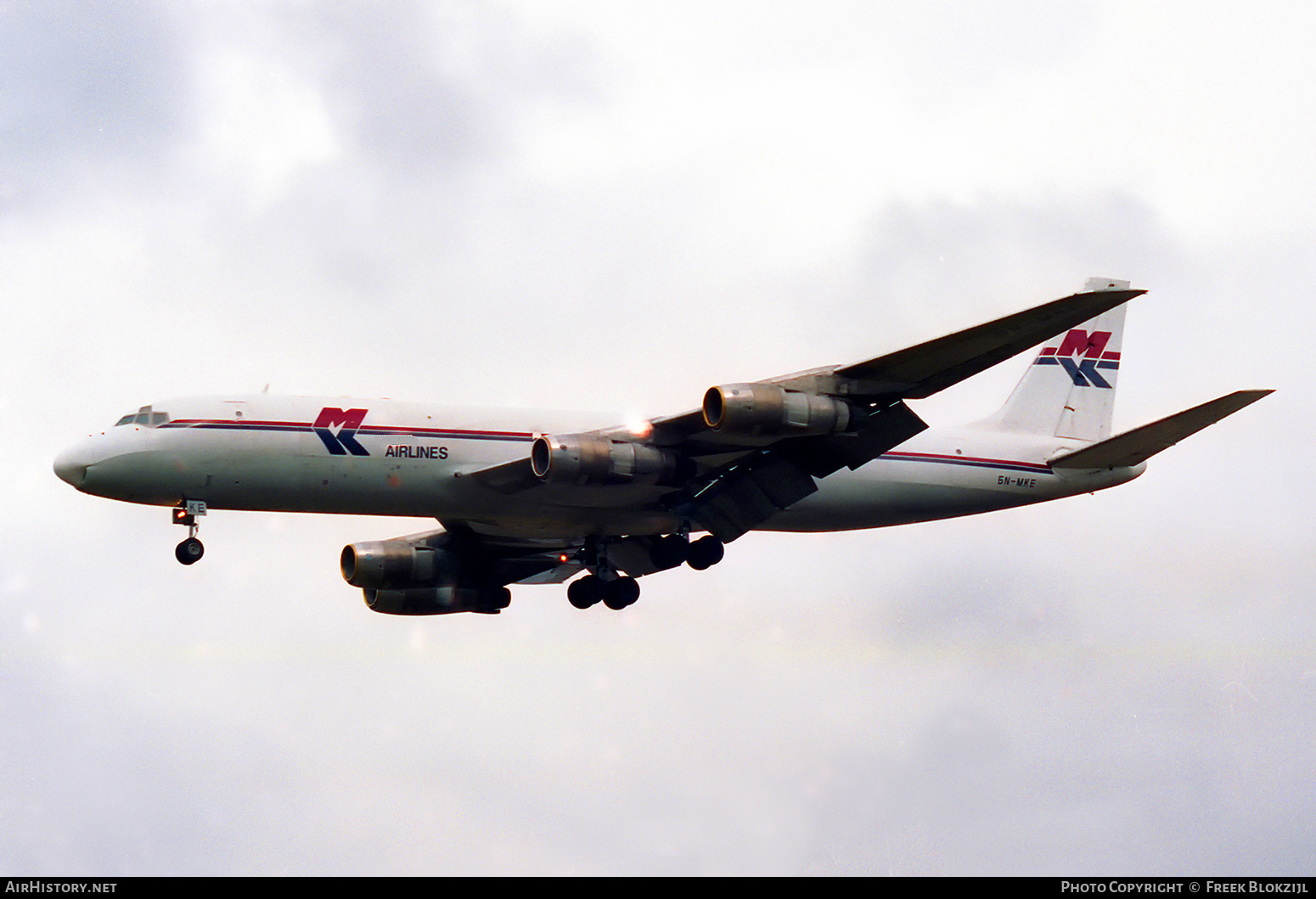 Aircraft Photo of 5N-MKE | Douglas DC-8-55(F) | MK Airlines | AirHistory.net #445065