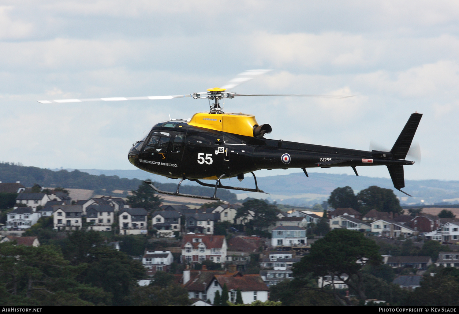 Aircraft Photo of ZJ255 | Eurocopter AS-350BB Squirrel HT1 | UK - Air Force | AirHistory.net #445069