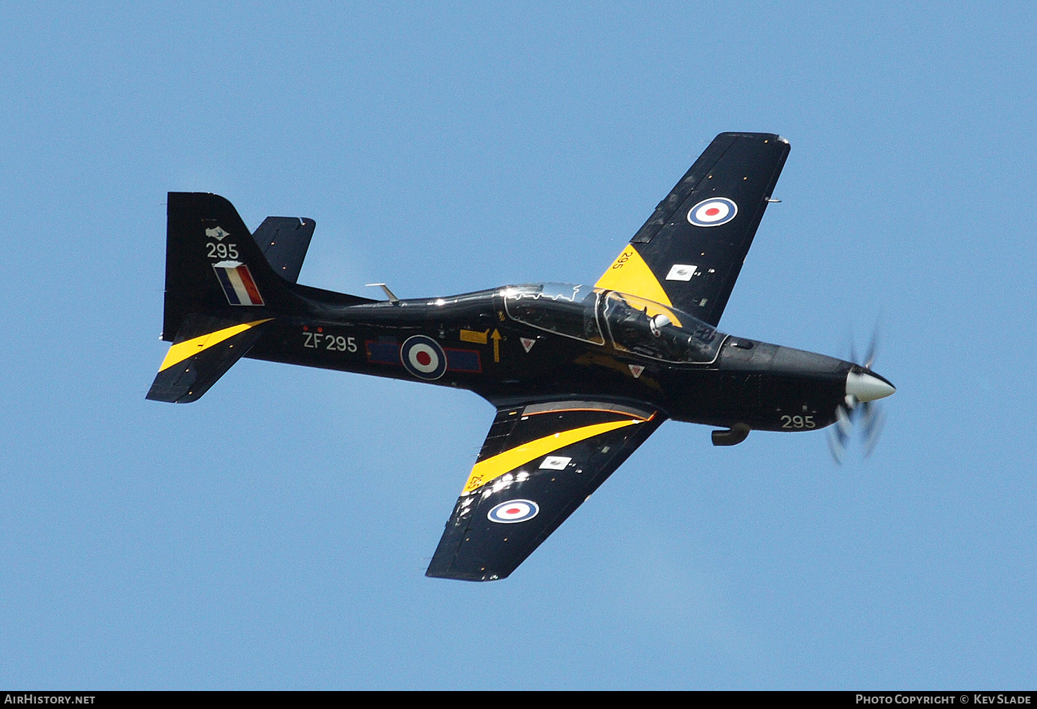 Aircraft Photo of ZF295 | Short S-312 Tucano T1 | UK - Air Force | AirHistory.net #445071