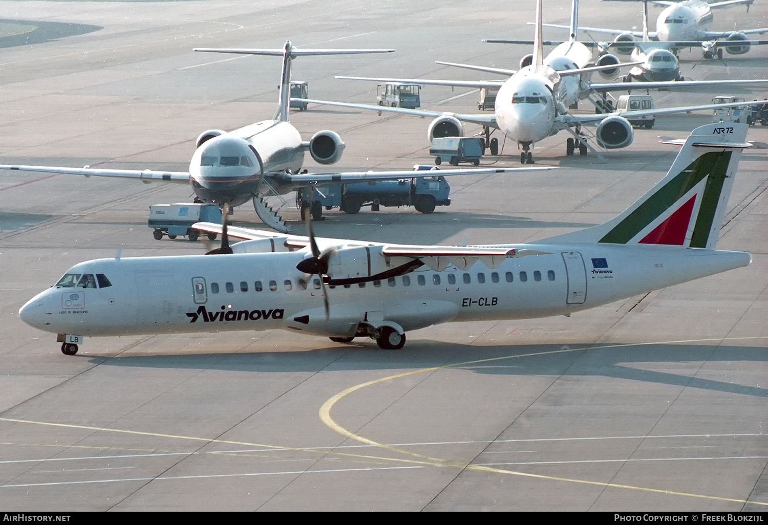 Aircraft Photo of EI-CLB | ATR ATR-72-212 | Avianova | AirHistory.net #445084