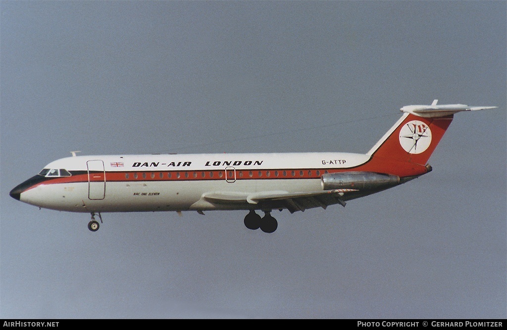 Aircraft Photo of G-ATTP | BAC 111-207AJ One-Eleven | Dan-Air London | AirHistory.net #445086