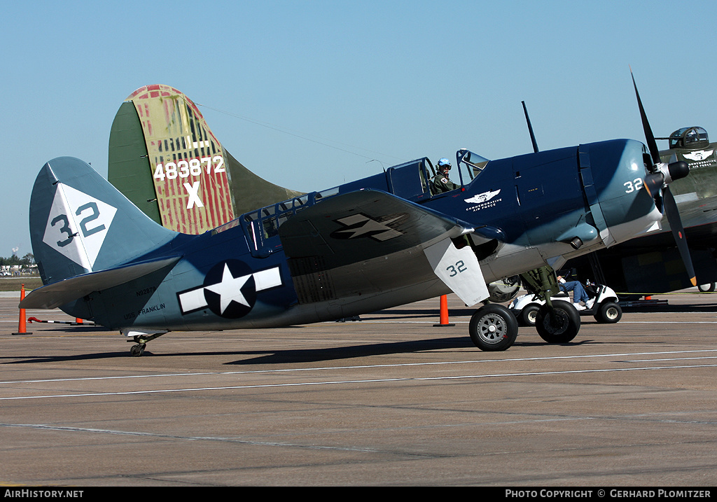 Aircraft Photo of N92879 | Curtiss SB2C-5 Helldiver | Commemorative Air Force | AirHistory.net #445087