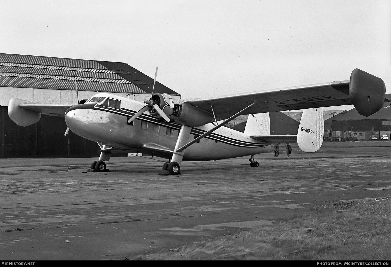 Aircraft Photo of G-AOER | Scottish Aviation Twin Pioneer Series 1 | AirHistory.net #445094