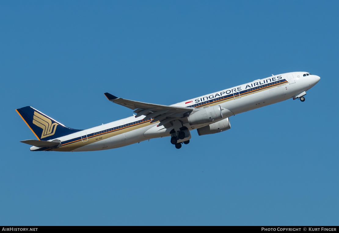 Aircraft Photo of 9V-SSF | Airbus A330-343E | Singapore Airlines | AirHistory.net #445115