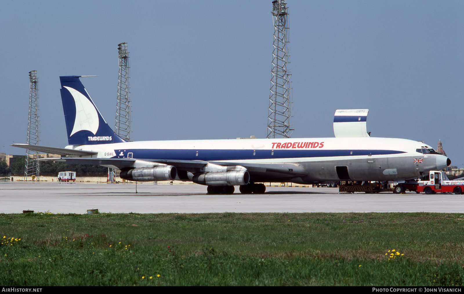 Aircraft Photo of G-SAIL | Boeing 707-323C | Tradewinds Airways | AirHistory.net #445121