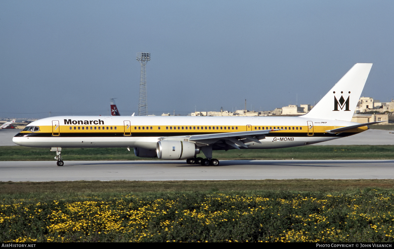 Aircraft Photo of G-MONB | Boeing 757-2T7 | Monarch Airlines | AirHistory.net #445124