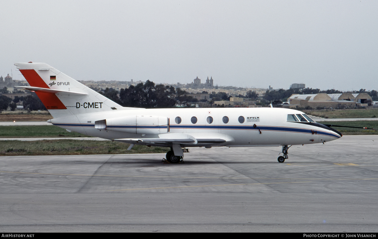 Aircraft Photo of D-CMET | Dassault Falcon 20E | DFVLR - Deutsches Forschungs- und Versuchsanstalt für Luft- und Raumfahrt | AirHistory.net #445127