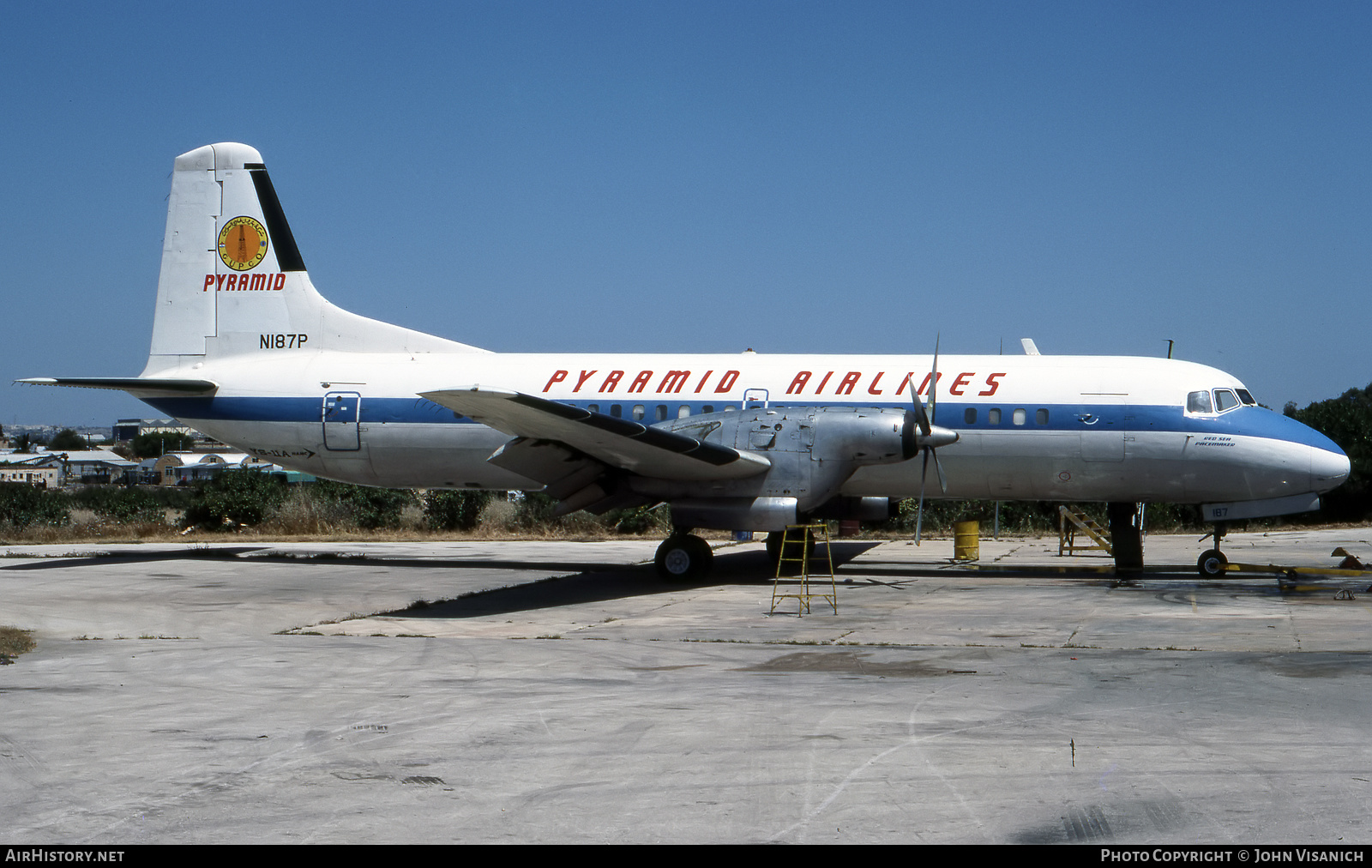 Aircraft Photo of N187P | NAMC YS-11A-205 | Pyramid Airlines | AirHistory.net #445128