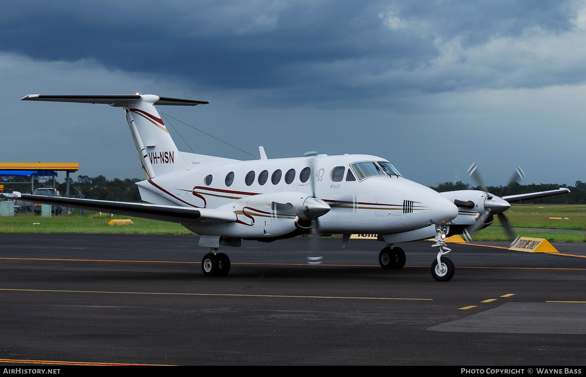 Aircraft Photo of VH-NSN | Beech B200 Super King Air | AirHistory.net #445133