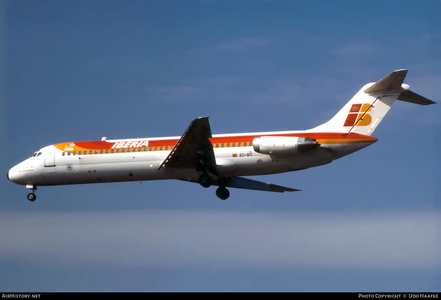 Aircraft Photo of EC-BIT | McDonnell Douglas DC-9-32 | Iberia | AirHistory.net #445135