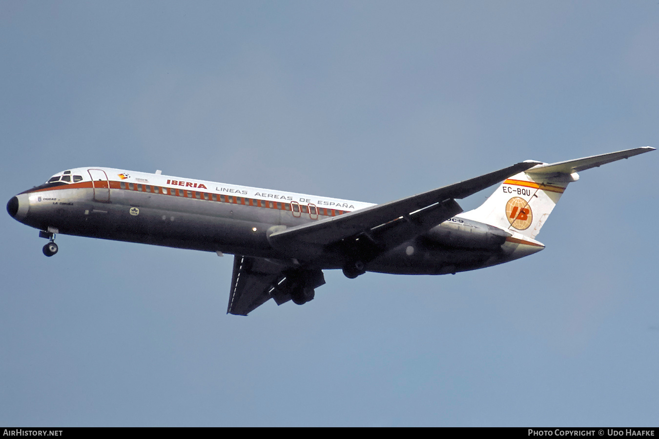 Aircraft Photo of EC-BQU | McDonnell Douglas DC-9-32 | Iberia | AirHistory.net #445141