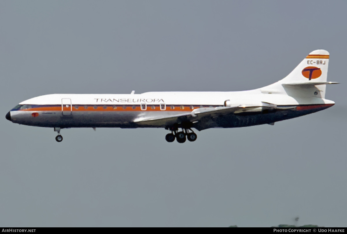 Aircraft Photo of EC-BRJ | Sud SE-210 Caravelle 10B1R | Trans Europa | AirHistory.net #445142