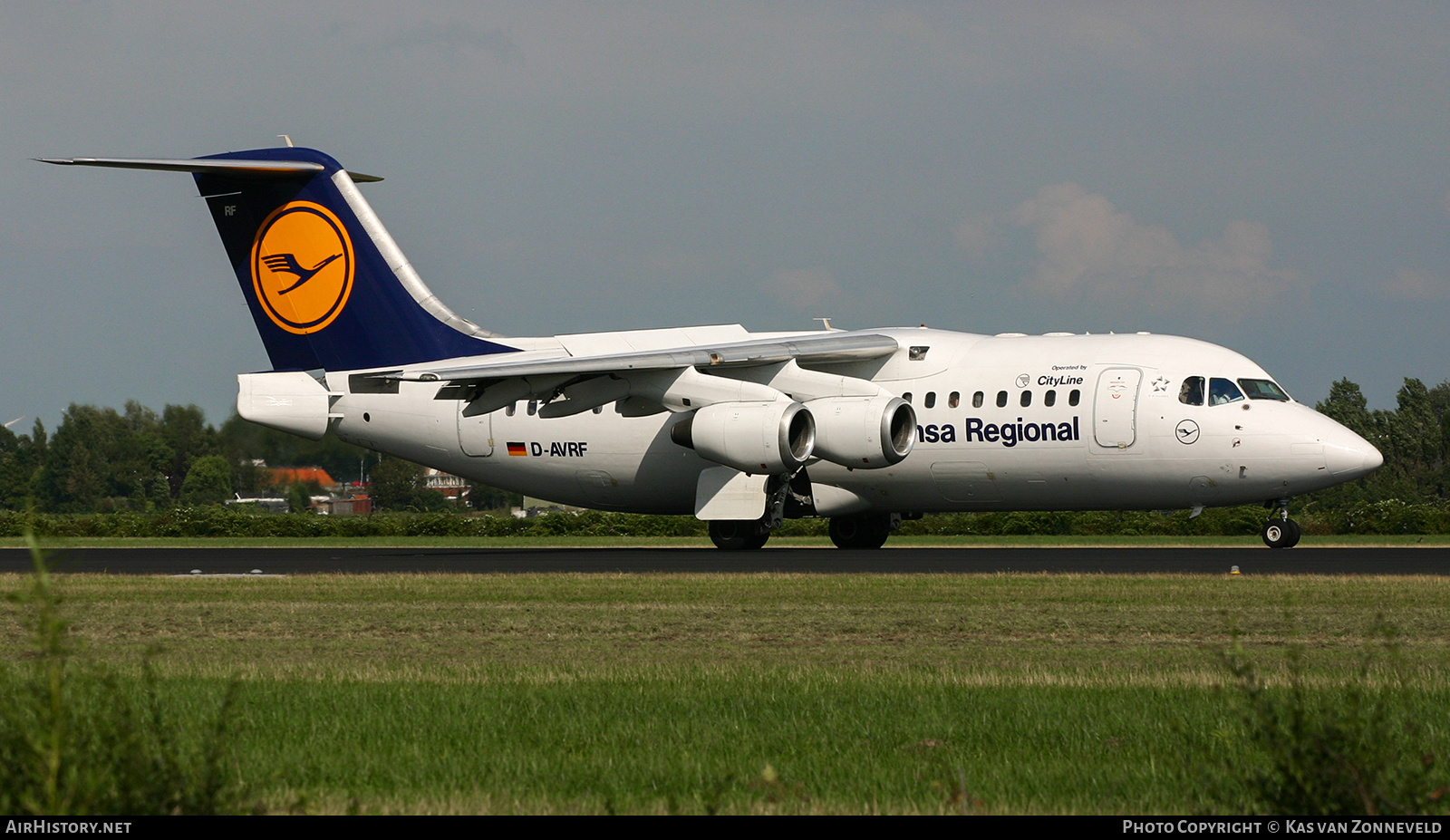 Aircraft Photo of D-AVRF | British Aerospace Avro 146-RJ85 | Lufthansa Regional | AirHistory.net #445150