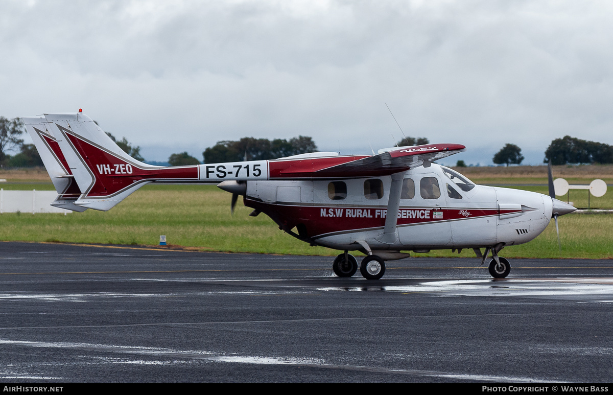 Aircraft Photo of VH-ZEO | Cessna T337G / Riley Skyrocket P-337 | NSW Rural Fire Service | AirHistory.net #445151