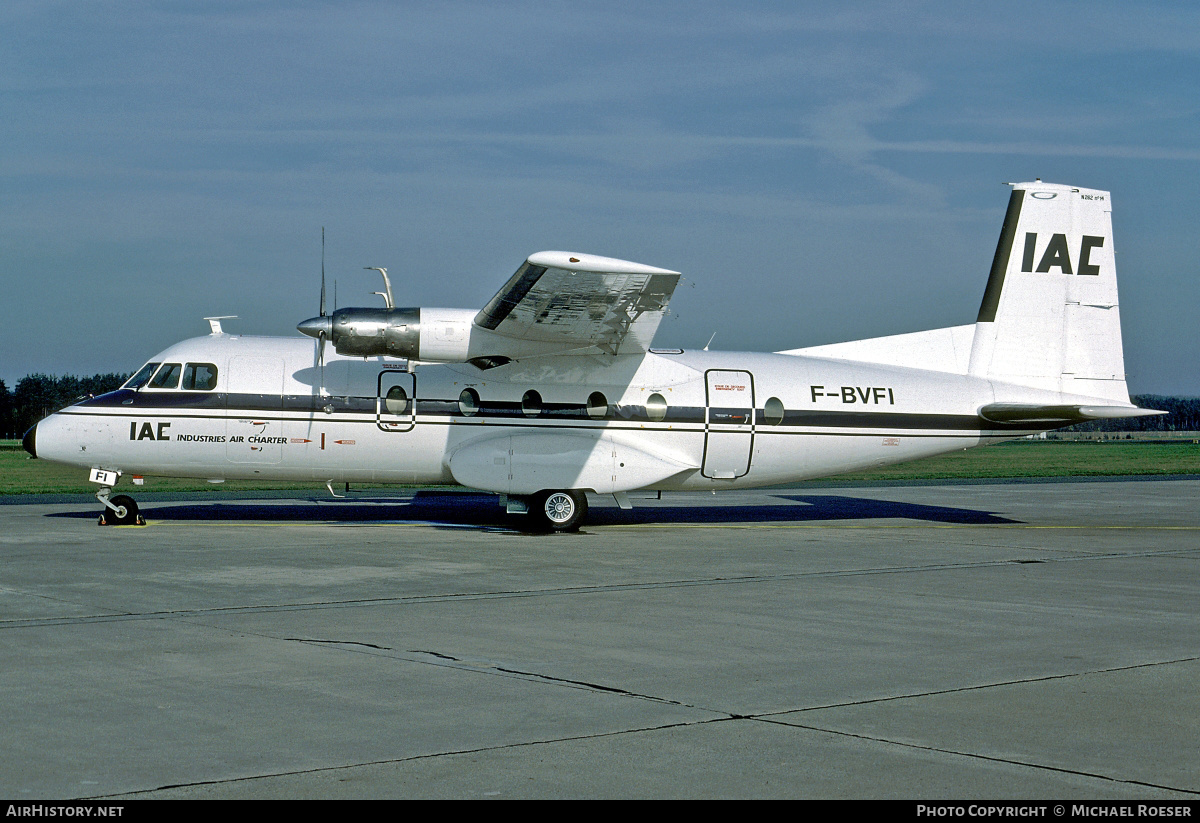 Aircraft Photo of F-BVFI | Nord 262A | IAC - Industries Air Charter | AirHistory.net #445153