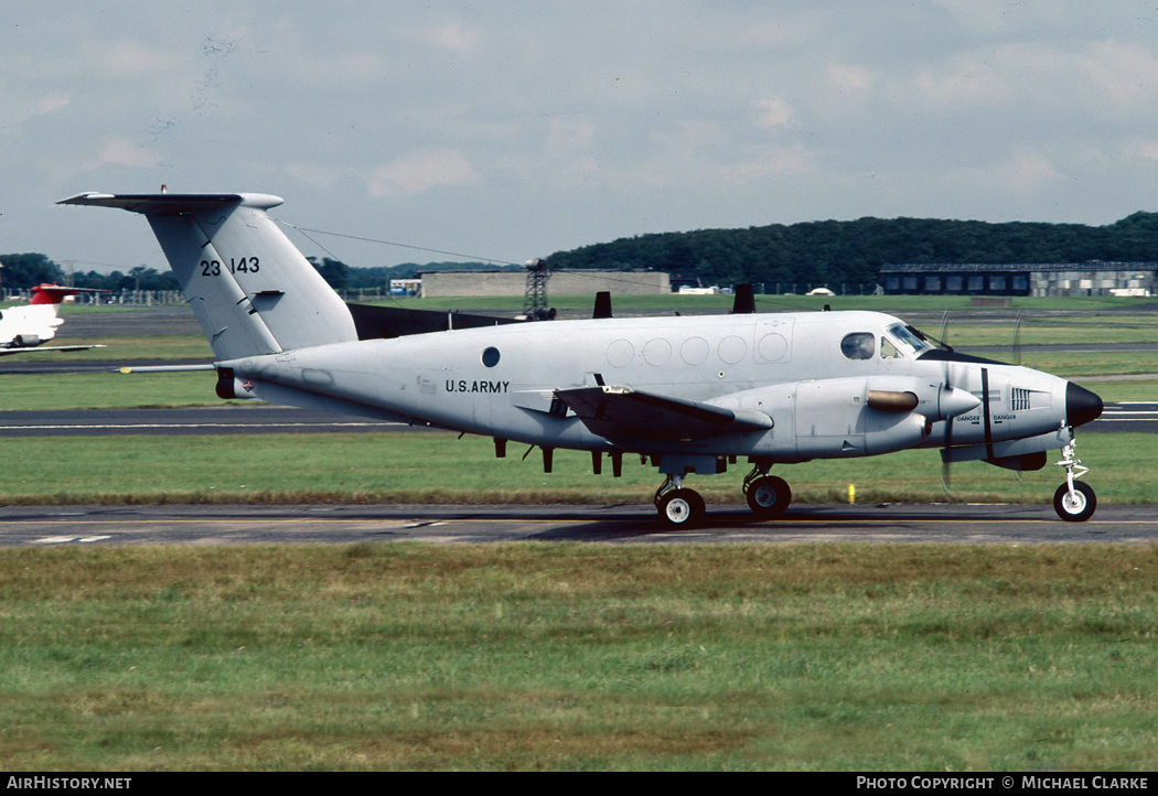 Aircraft Photo of 78-23143 / 23143 | Beech RC-12D Huron (A200CT) | USA - Army | AirHistory.net #445191