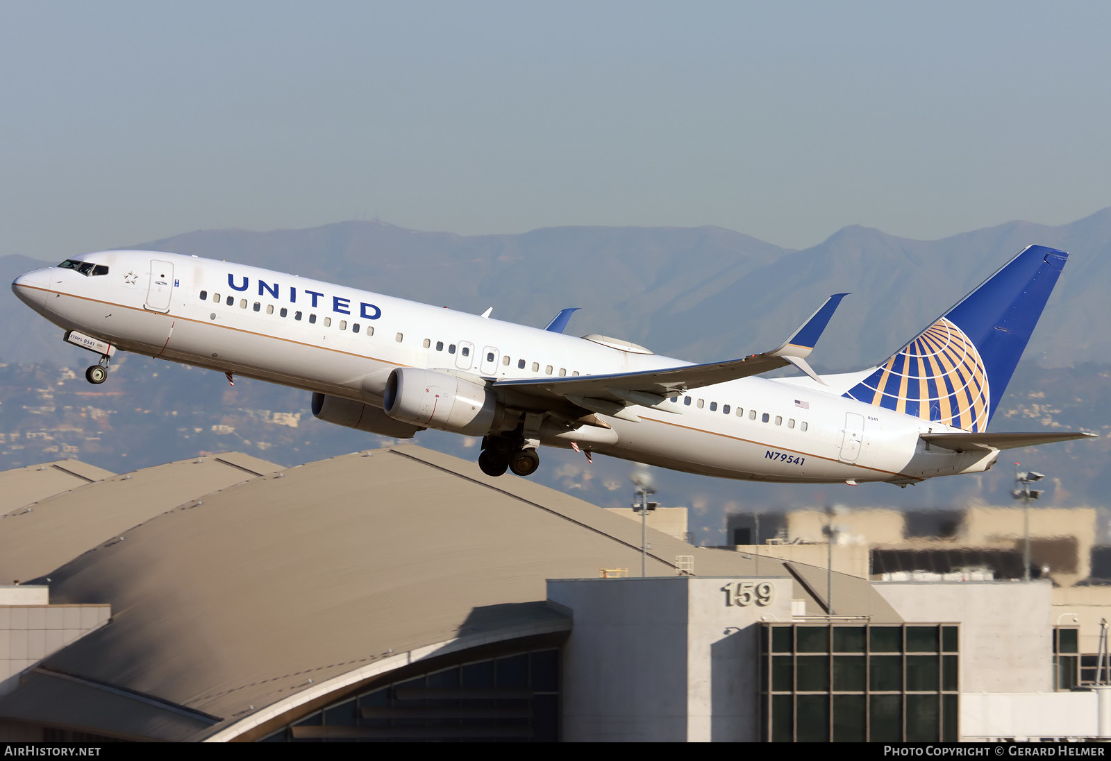 Aircraft Photo of N79541 | Boeing 737-800 | United Airlines | AirHistory.net #445194
