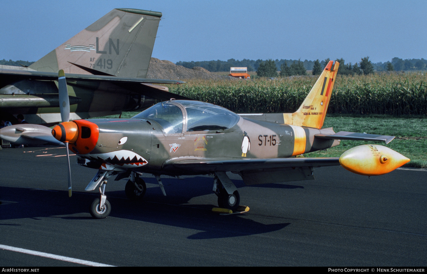 Aircraft Photo of ST-15 | SIAI-Marchetti SF-260M | Belgium - Air Force | AirHistory.net #445205