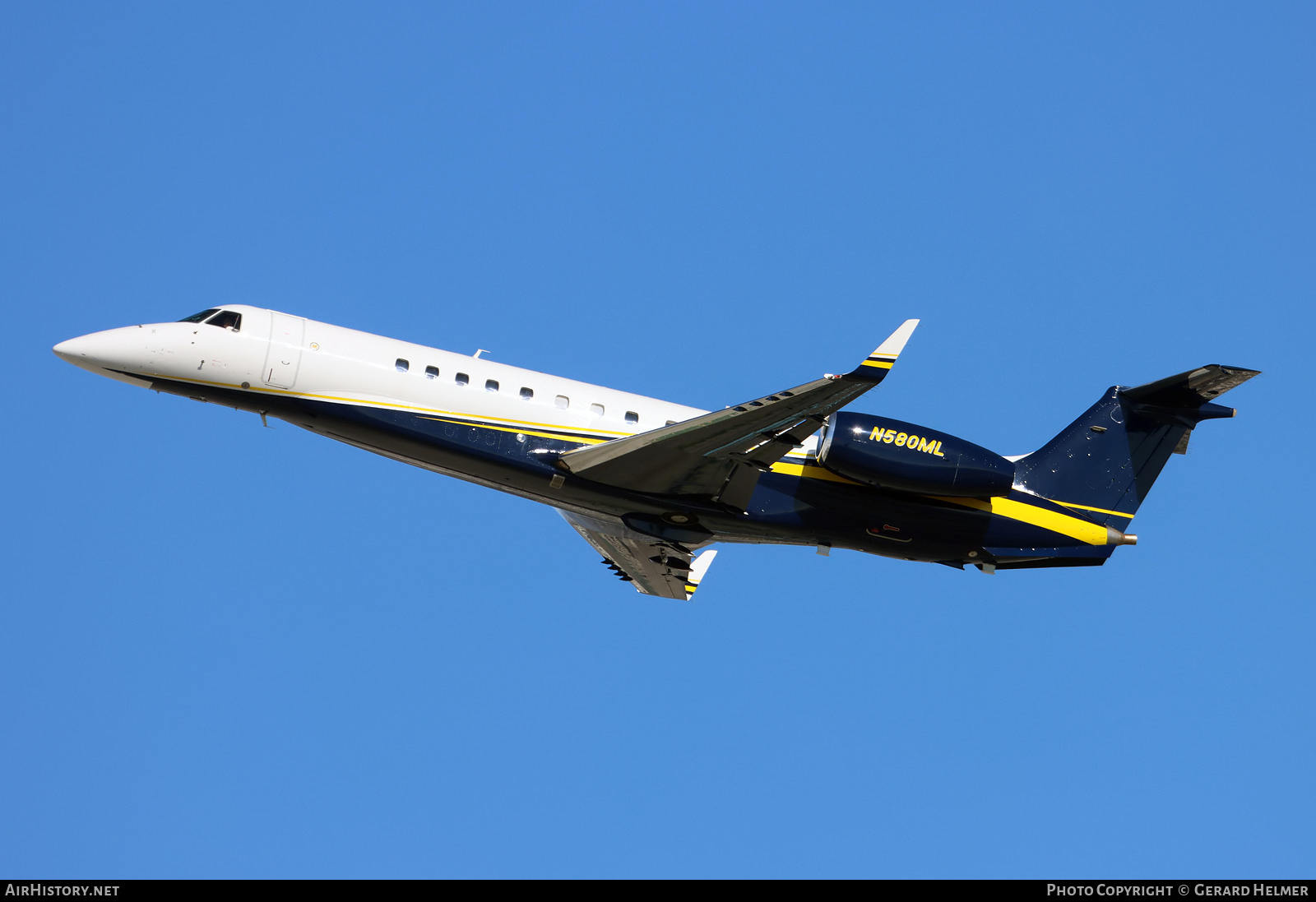Aircraft Photo of N580ML | Embraer Legacy 600 (EMB-135BJ) | AirHistory.net #445211