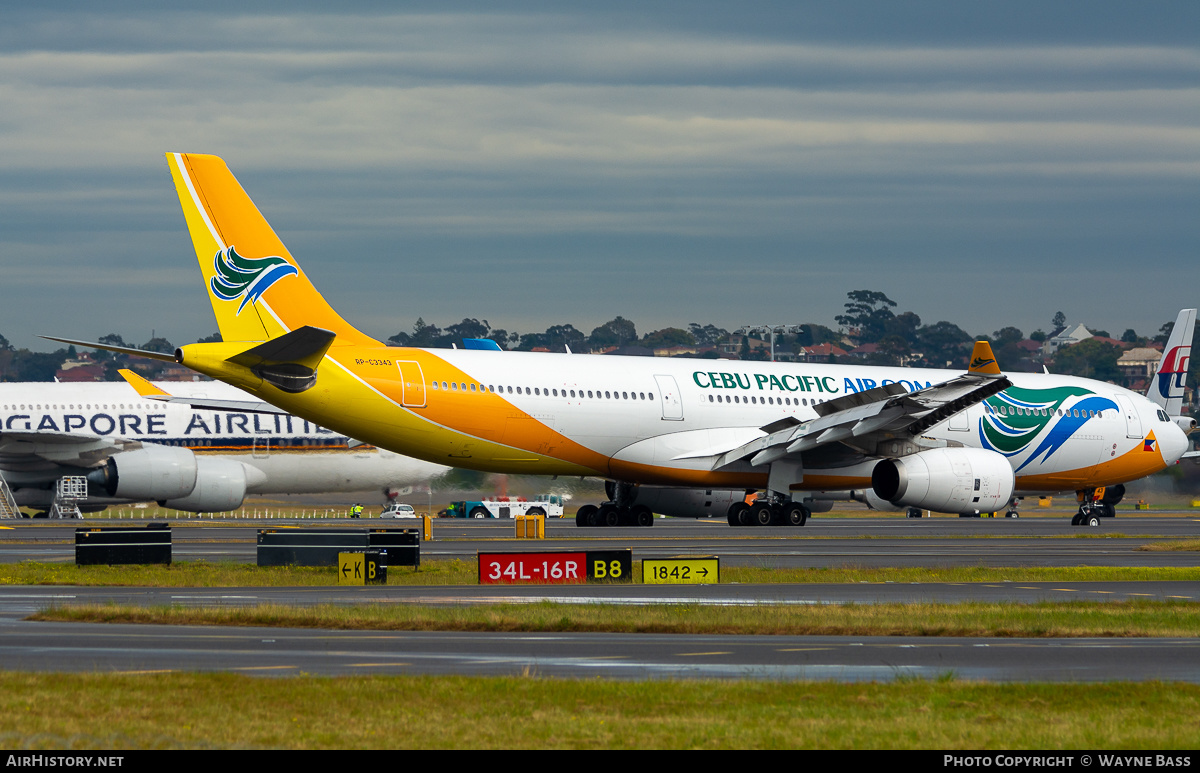 Aircraft Photo of RP-C3343 | Airbus A330-343 | Cebu Pacific Air | AirHistory.net #445215