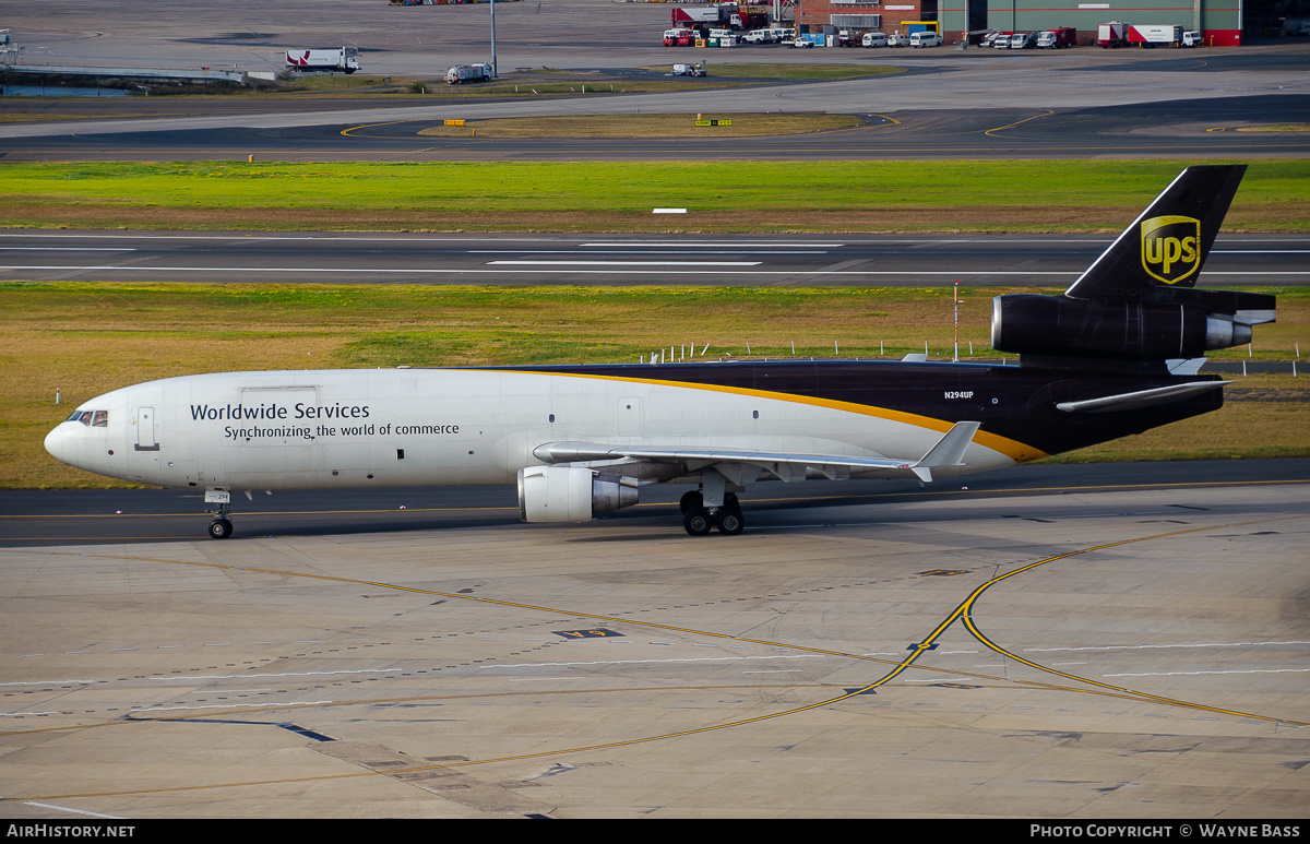Aircraft Photo of N294UP | McDonnell Douglas MD-11/F | United Parcel Service - UPS | AirHistory.net #445232