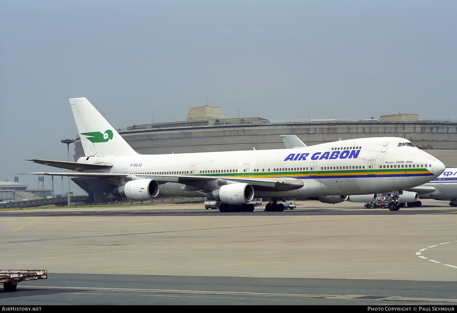 Aircraft Photo of F-ODJG | Boeing 747-2Q2BM | Air Gabon | AirHistory.net #445234