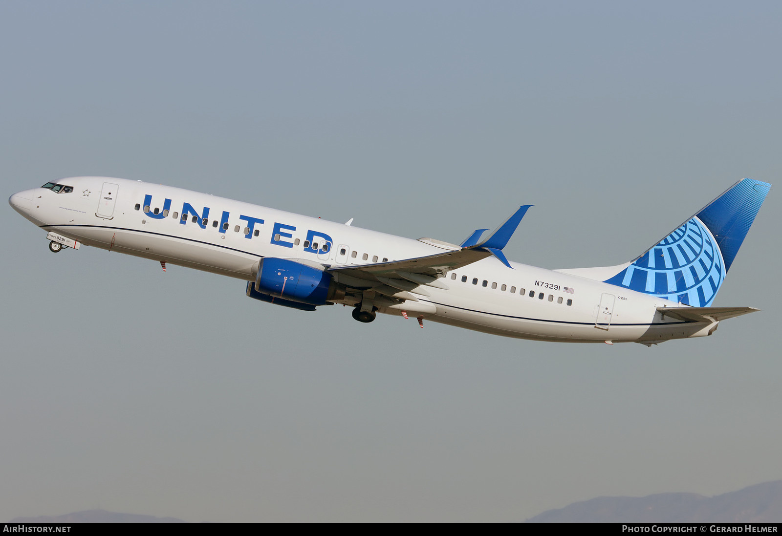 Aircraft Photo of N73291 | Boeing 737-824 | United Airlines | AirHistory.net #445243