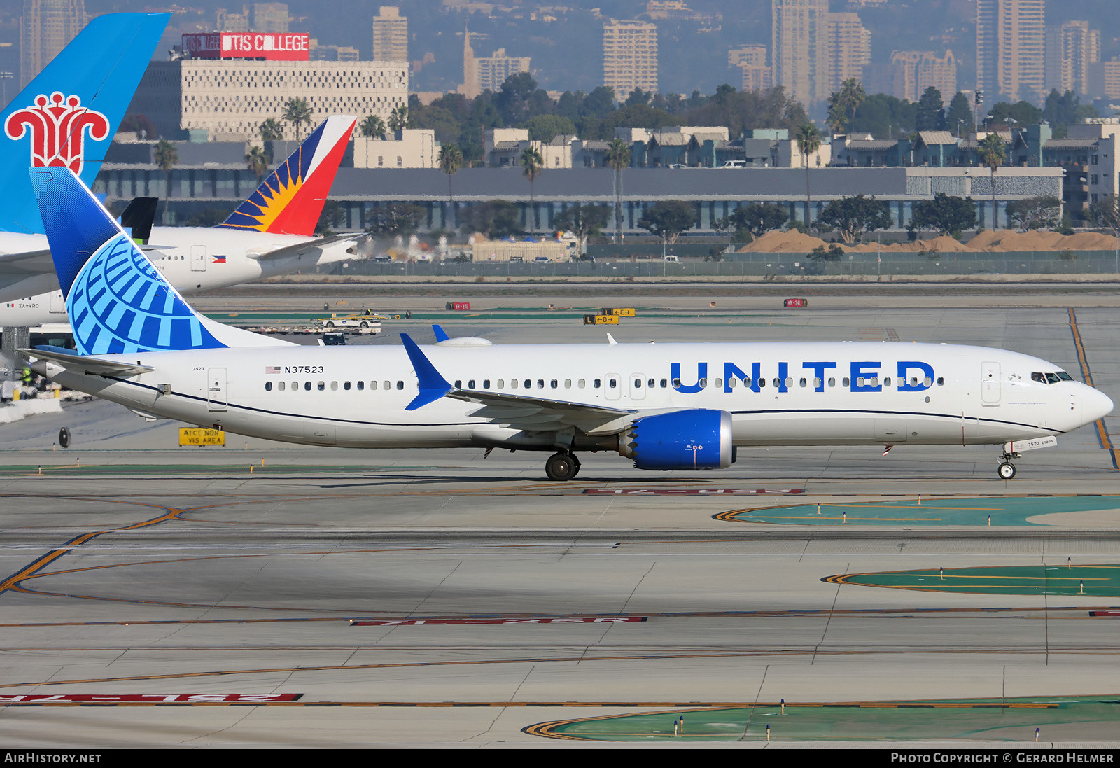 Aircraft Photo of N37523 | Boeing 737-9 Max 9 | United Airlines | AirHistory.net #445255